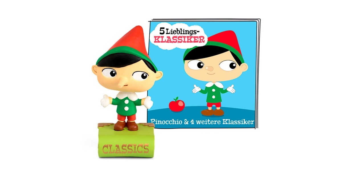 Tonies Lieblings-Klassiker - Pinocchio, Spielfigur(Hörspiel)