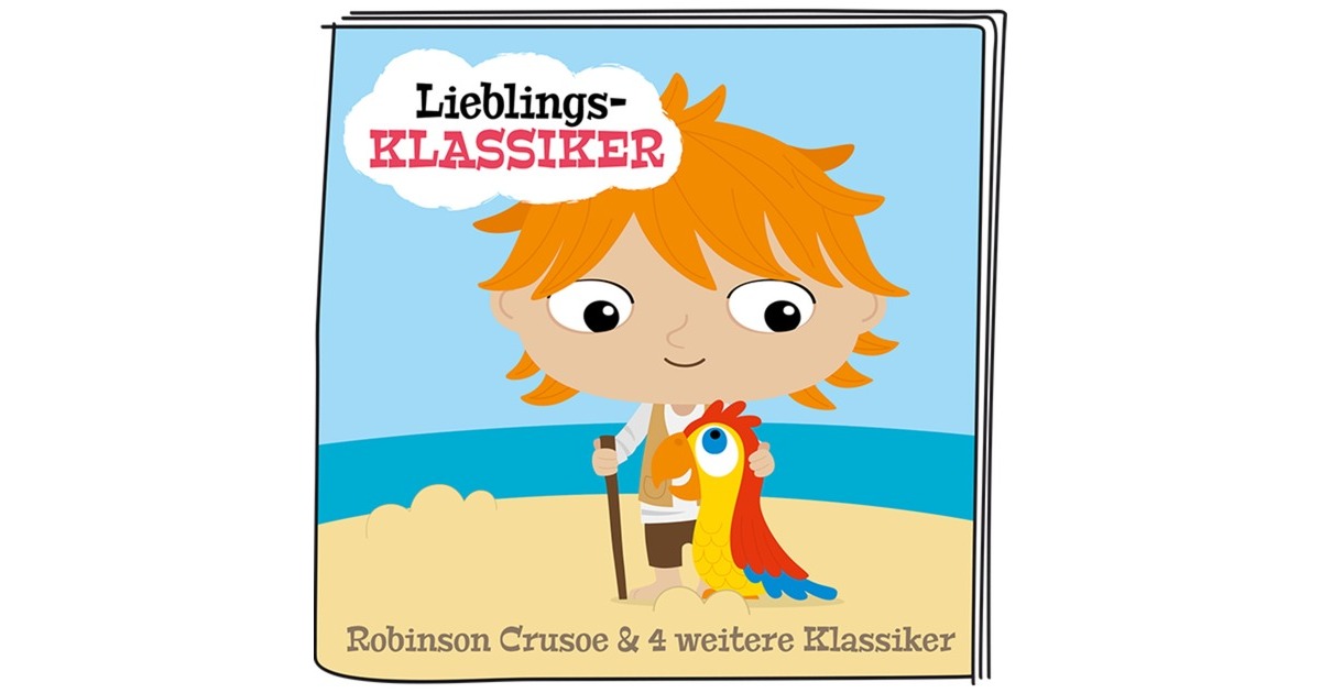 Tonies Lieblings-Klassiker - Robinson Crusoe und vier weitere Klassiker, Spielfigur(Hörspiel)