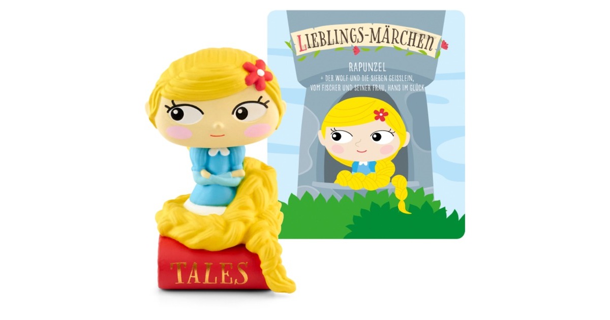 Tonies Lieblings-Märchen - Rapunzel (Neuauflage 2023), Spielfigur(Hörspiel)