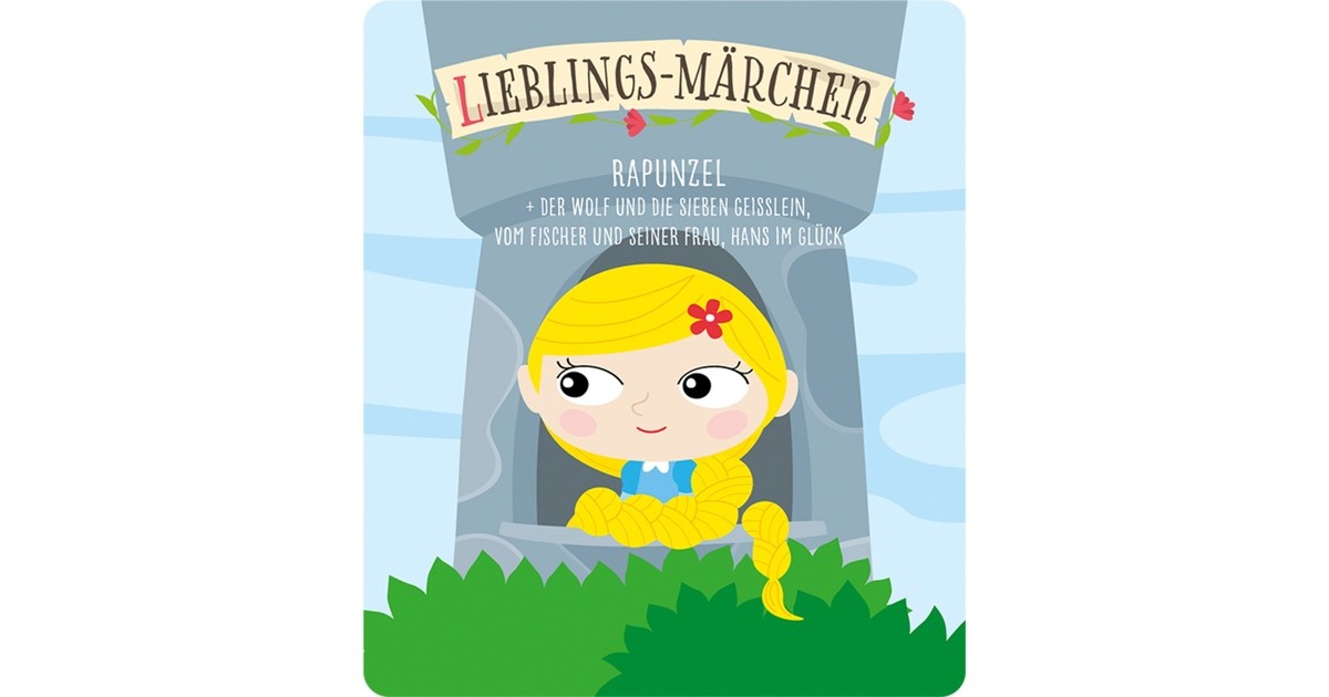 Tonies Lieblings-Märchen - Rapunzel (Neuauflage 2023), Spielfigur(Hörspiel)