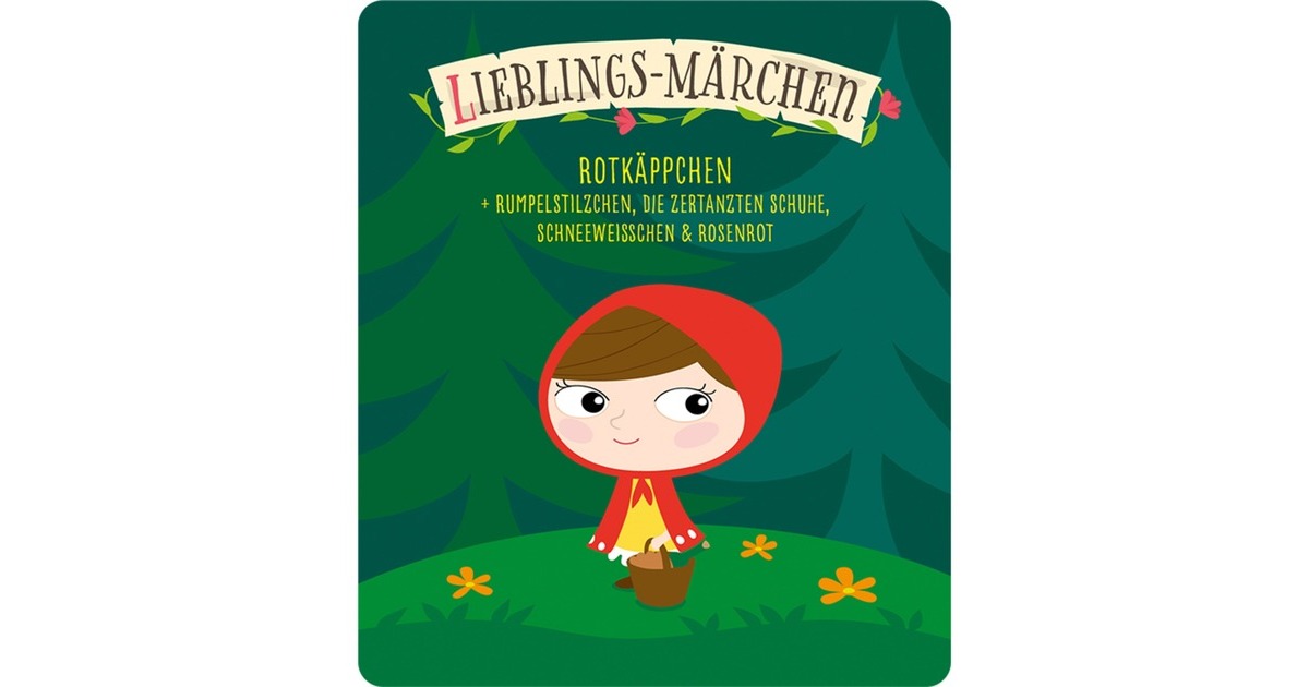 Tonies Lieblings-Märchen - Rotkäppchen (Neuauflage 2023), Spielfigur(Hörspiel)