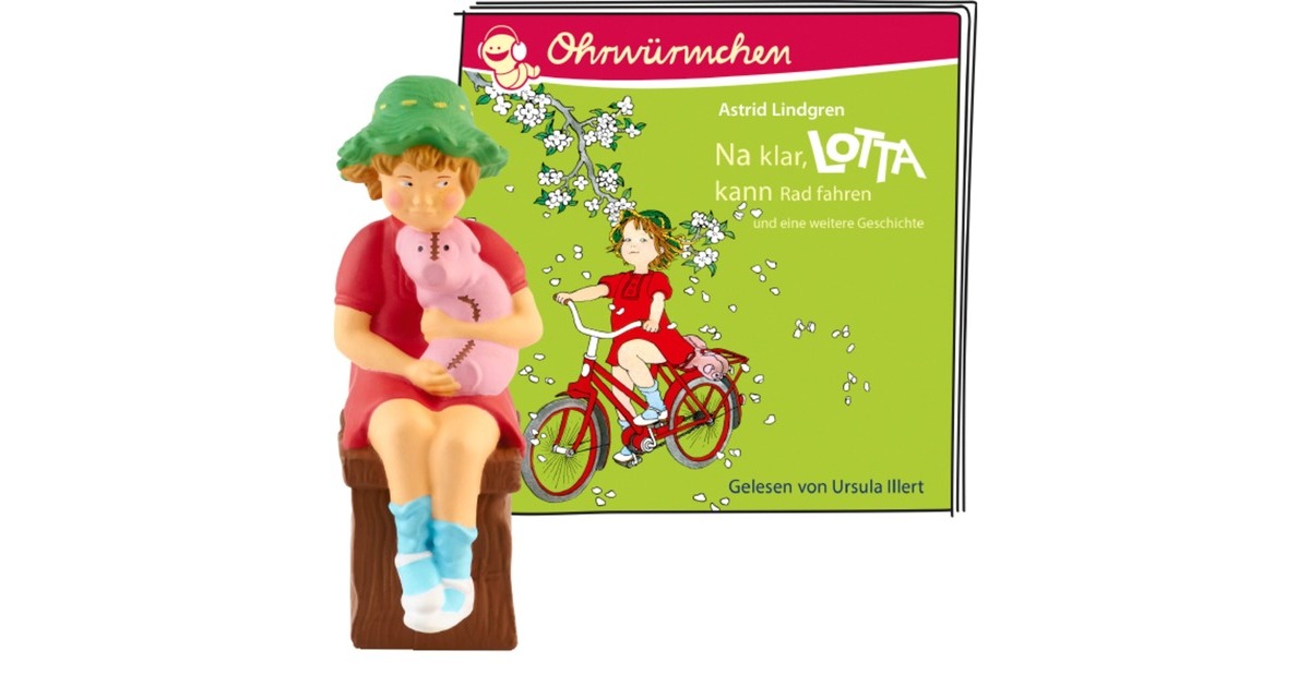Tonies Lotta - Na klar, Lotta kann Radfahren / Lotta zieht um, Spielfigur(Hörbuch)
