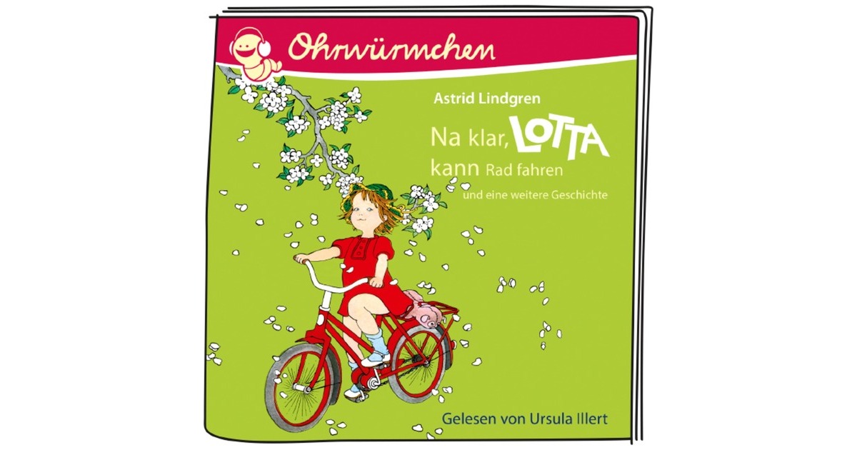 Tonies Lotta - Na klar, Lotta kann Radfahren / Lotta zieht um, Spielfigur(Hörbuch)