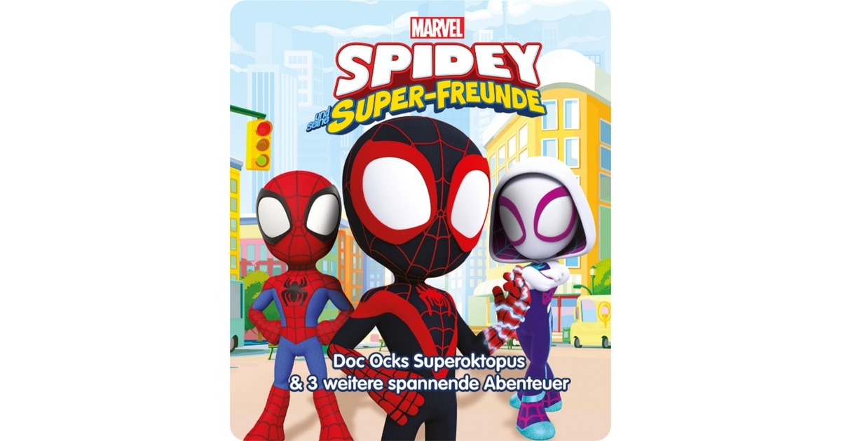 Tonies Marvel Spidey & seine Super-Freunde - Doc Ocks Superoktopus & 3 weitere spannende Abenteuer, Spielfigur