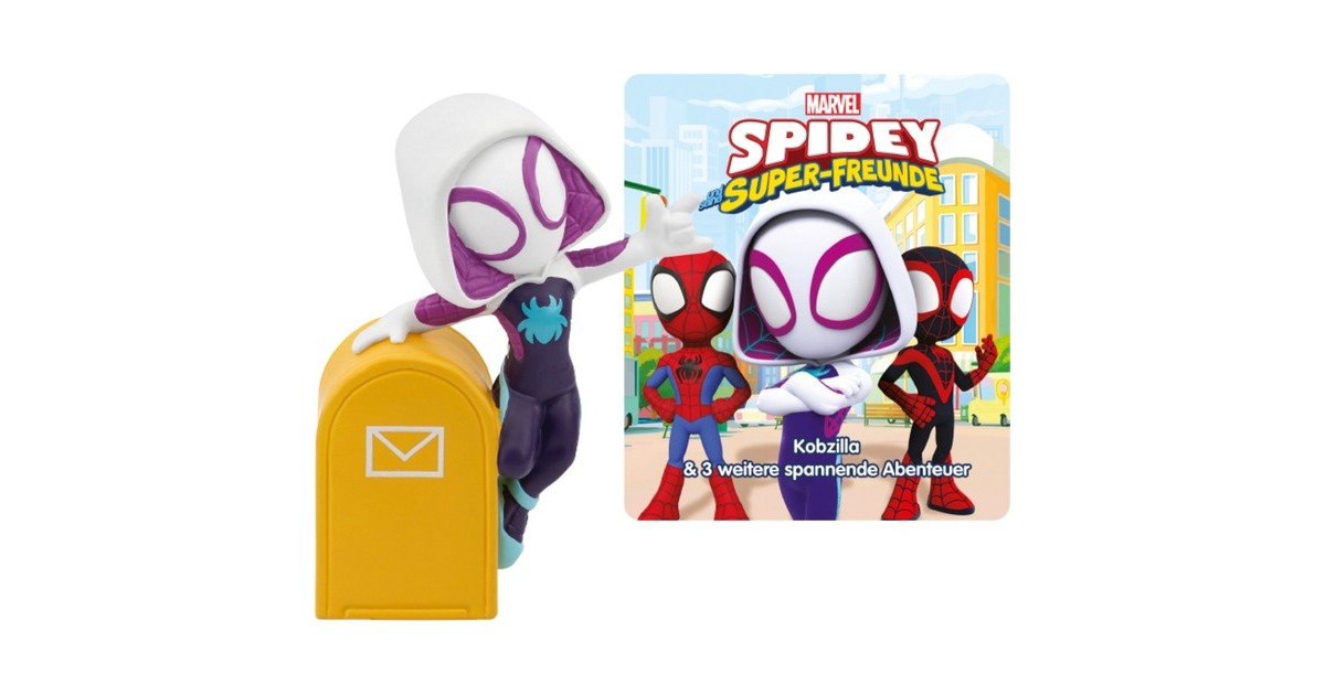Tonies Marvel Spidey & seine Super-Freunde - Kobzilla & 3 weitere spannende Abenteuer, Spielfigur