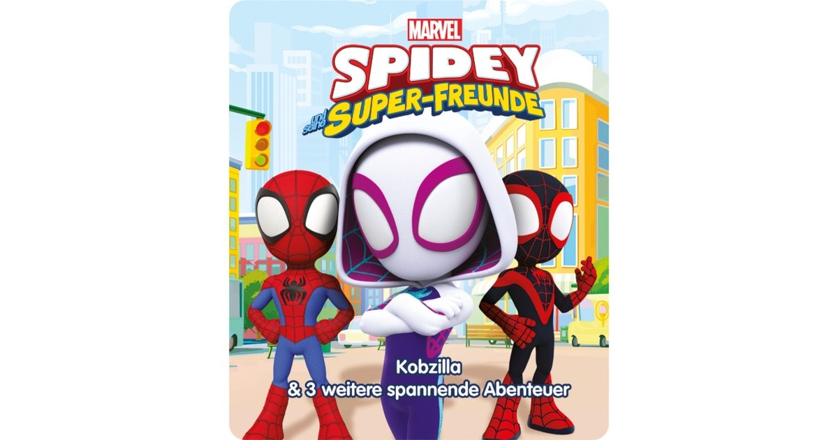 Tonies Marvel Spidey & seine Super-Freunde - Kobzilla & 3 weitere spannende Abenteuer, Spielfigur