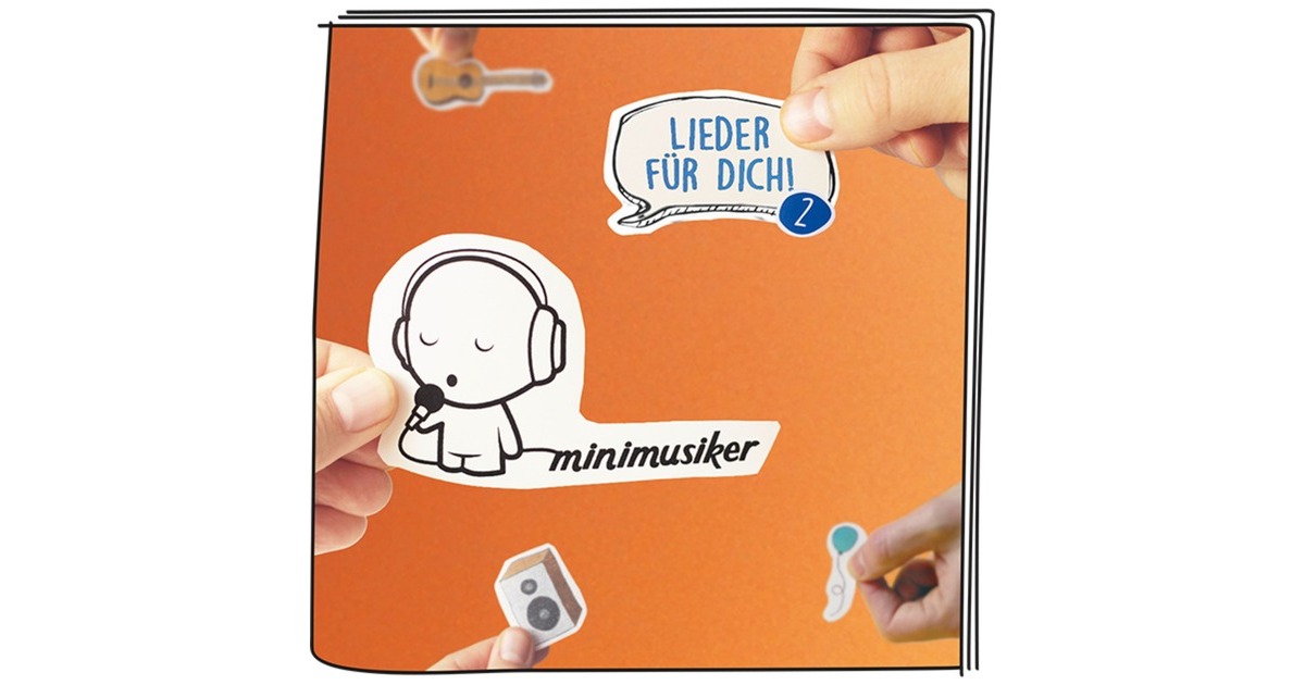 Tonies Minimusiker - Lieder für Dich 2, Spielfigur(Kinderlieder)