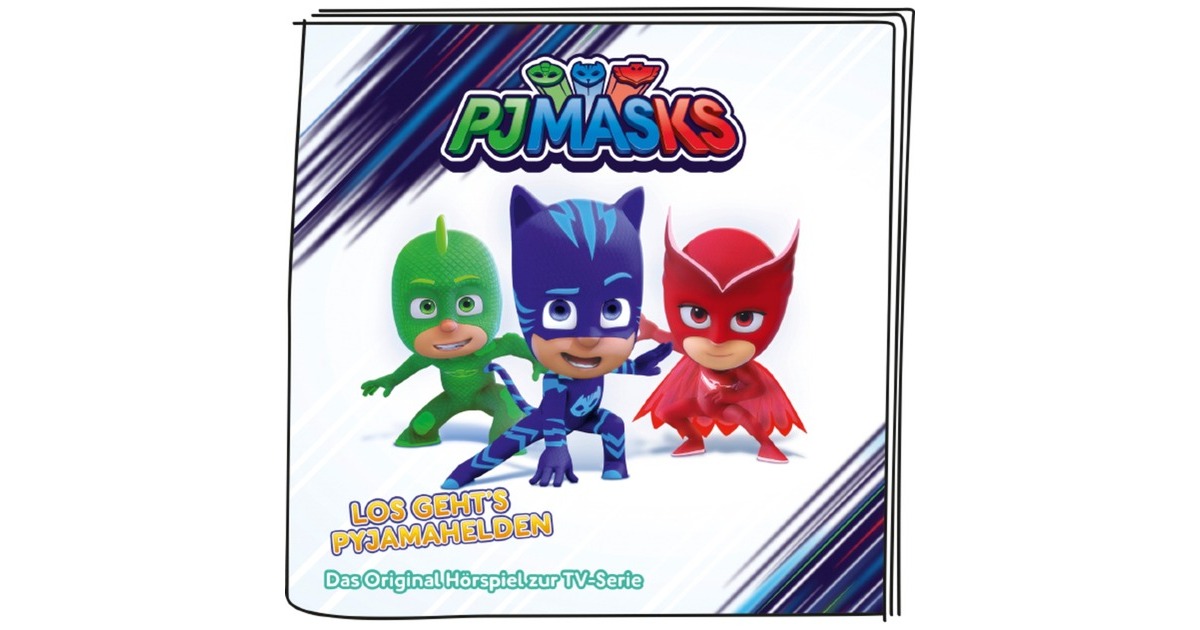 Tonies PJ Masks - Los gehts Pyjamahelden, Spielfigur(Hörspiel)