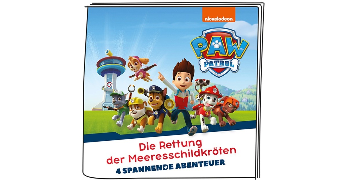 Tonies Paw Patrol - Die Rettung der Meeresschildkröten, Spielfigur(Hörspiel)