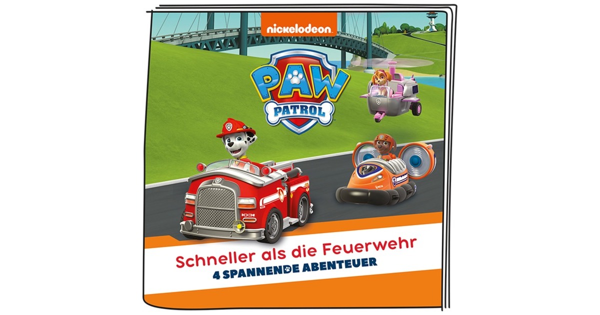 Tonies Paw Patrol - Schneller als die Feuerwehr, Spielfigur(Hörspiel)