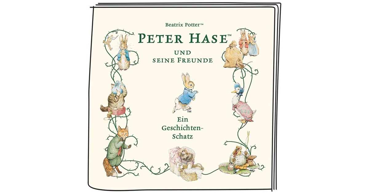 Tonies Peter Hase und seine Freunde - Ein Geschichten-Schatz, Spielfigur(Hörspiel)
