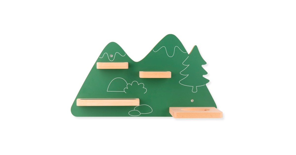 Tonies Regal - Auf zum magischen Berg 10001137(grün)