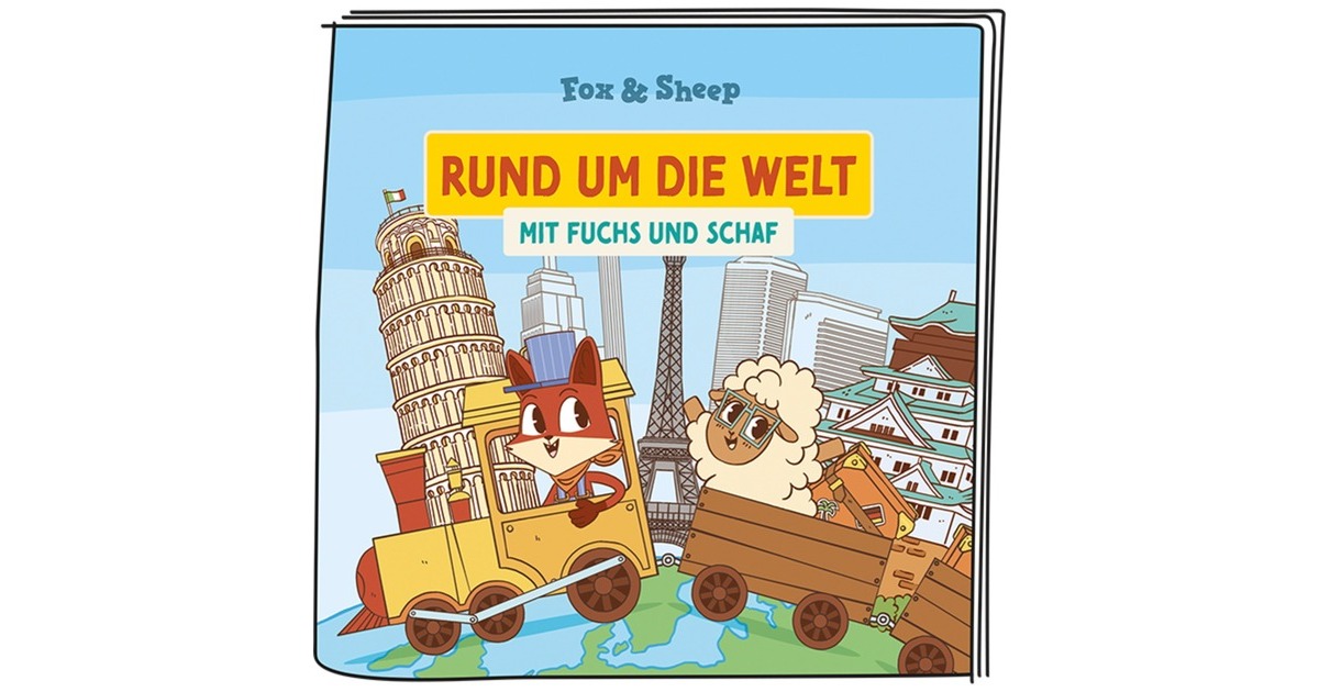 Tonies Rund um die Welt mit Fuchs & Schaf - Osaka und Serengeti, Spielfigur