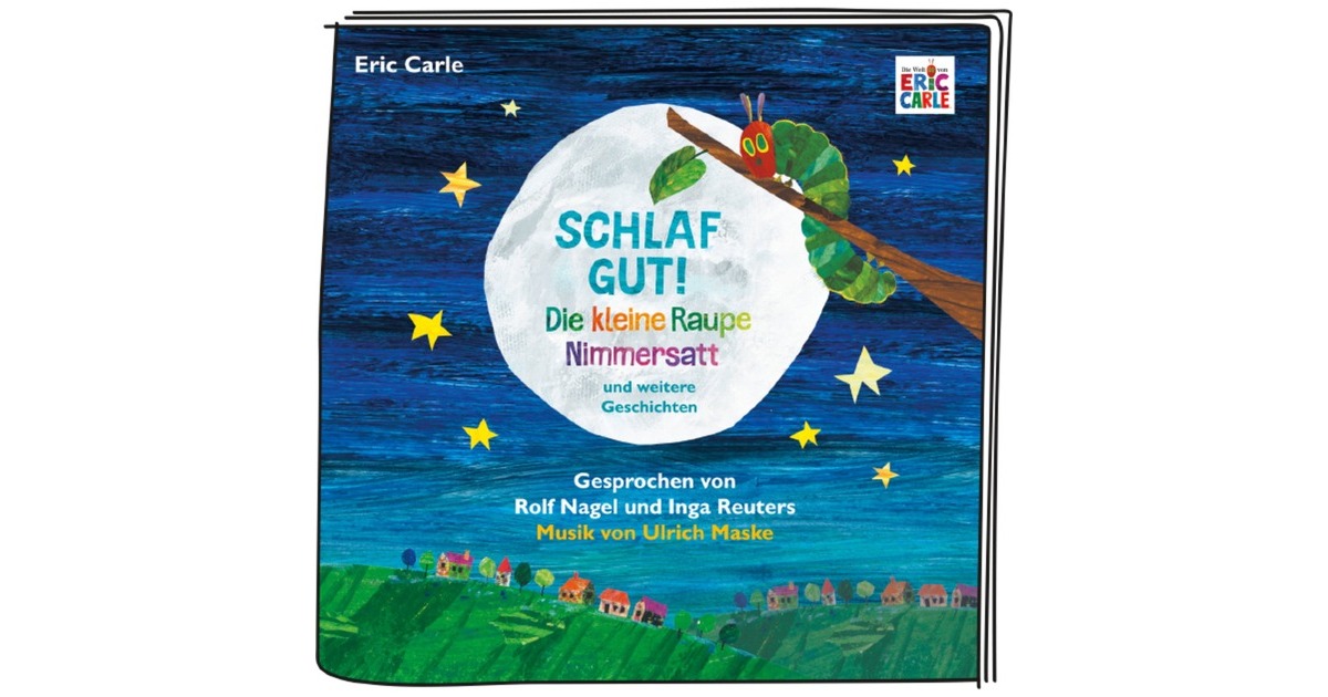 Tonies Schlaf gut! Die kleine Raupe Nimmersatt und weitere Geschichten, Spielfigur(Hörspiel)