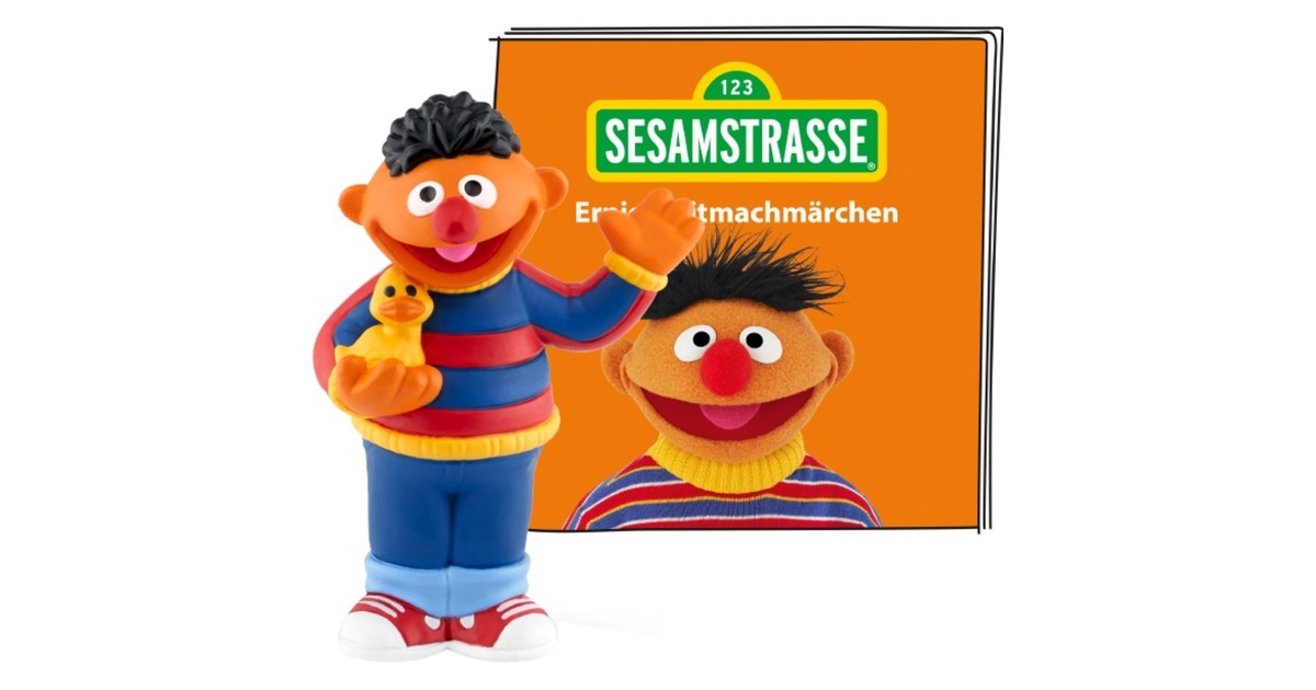Tonies Sesamstraße - Ernies Mitmachmärchen, Spielfigur(Hörspiel mit Liedern)