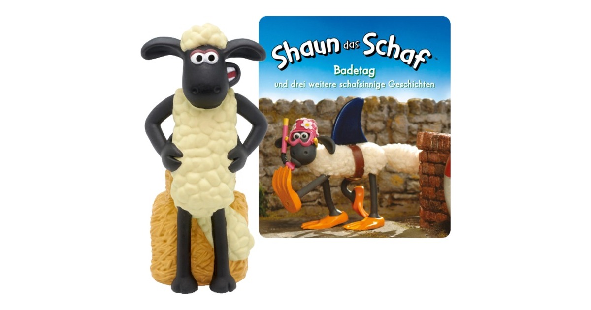 Tonies Shaun das Schaf - Badetag und drei weitere schafsinnige Geschichten, Spielfigur