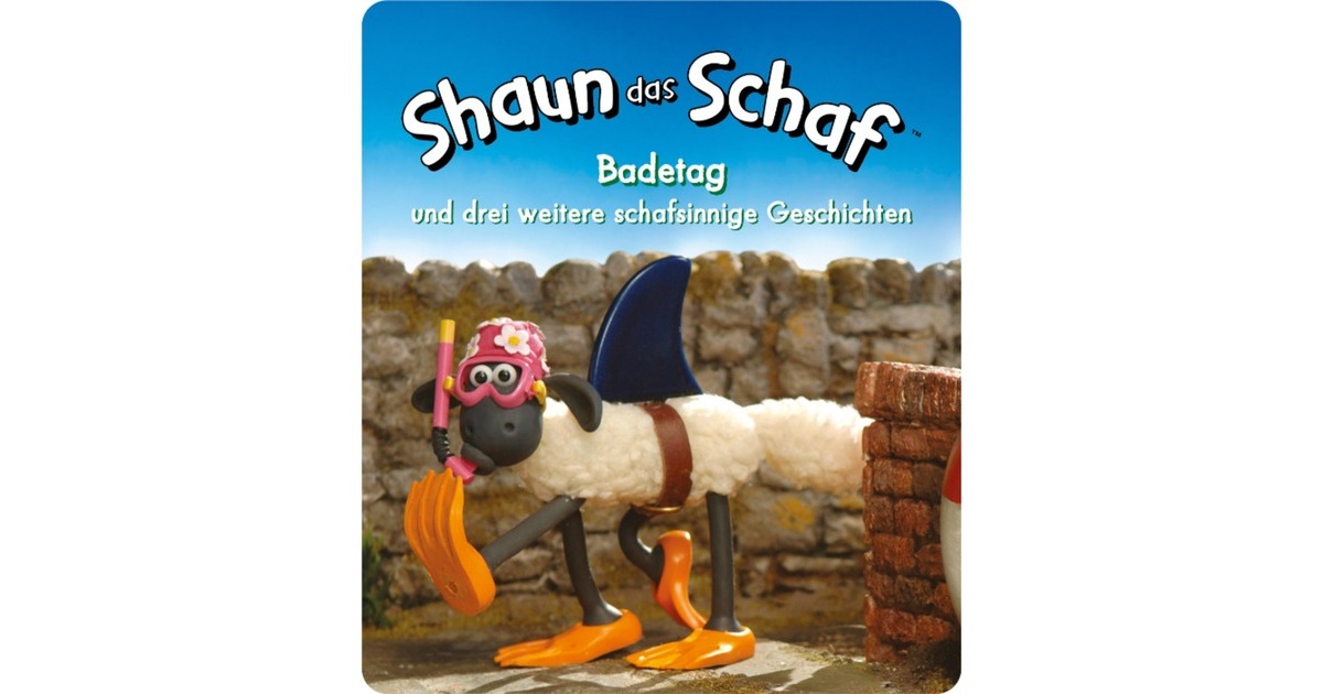 Tonies Shaun das Schaf - Badetag und drei weitere schafsinnige Geschichten, Spielfigur