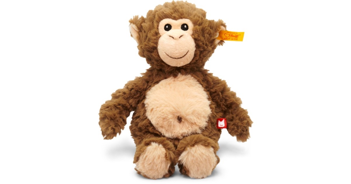 Tonies Steiff Soft Cuddly Friends mit Hörspiel - Bodo Schimpanse, Kuscheltier(Hörspiel)