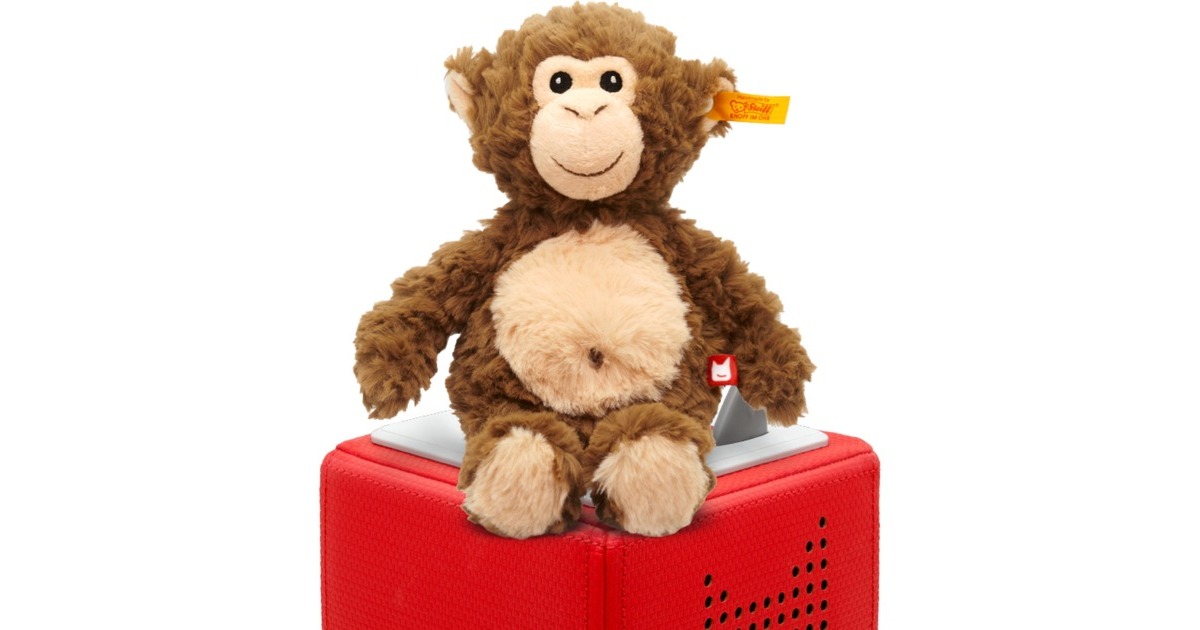 Tonies Steiff Soft Cuddly Friends mit Hörspiel - Bodo Schimpanse, Kuscheltier(Hörspiel)