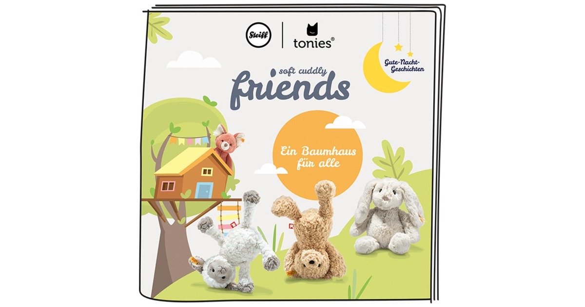 Tonies Steiff Soft Cuddly Friends mit Hörspiel - Hoppie Hase, Kuscheltier(Hörspiel)