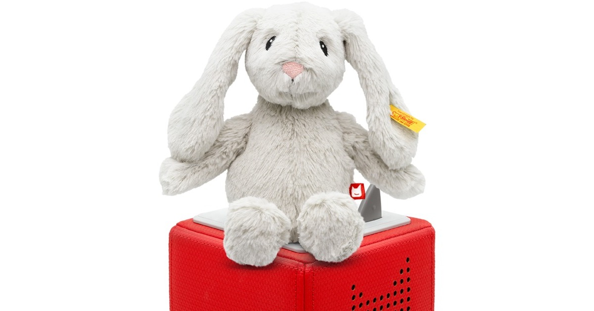 Tonies Steiff Soft Cuddly Friends mit Hörspiel - Hoppie Hase, Kuscheltier(Hörspiel)