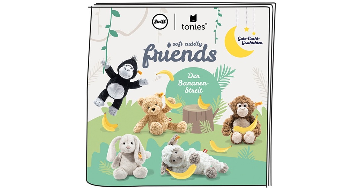 Tonies Steiff Soft Cuddly Friends mit Hörspiel - Jimmy Bär, Kuscheltier(Hörspiel)