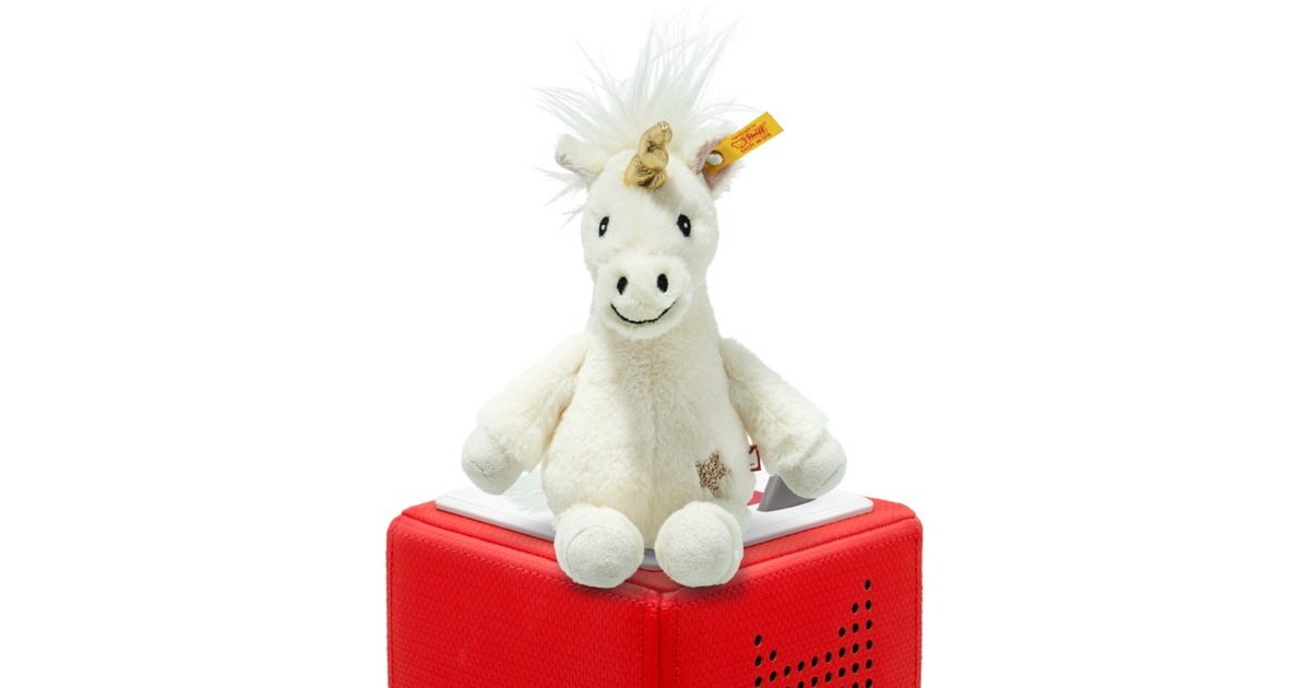 Tonies Steiff Soft Cuddly Friends mit Hörspiel - Unica Einhorn, Kuscheltier(Hörspiel)