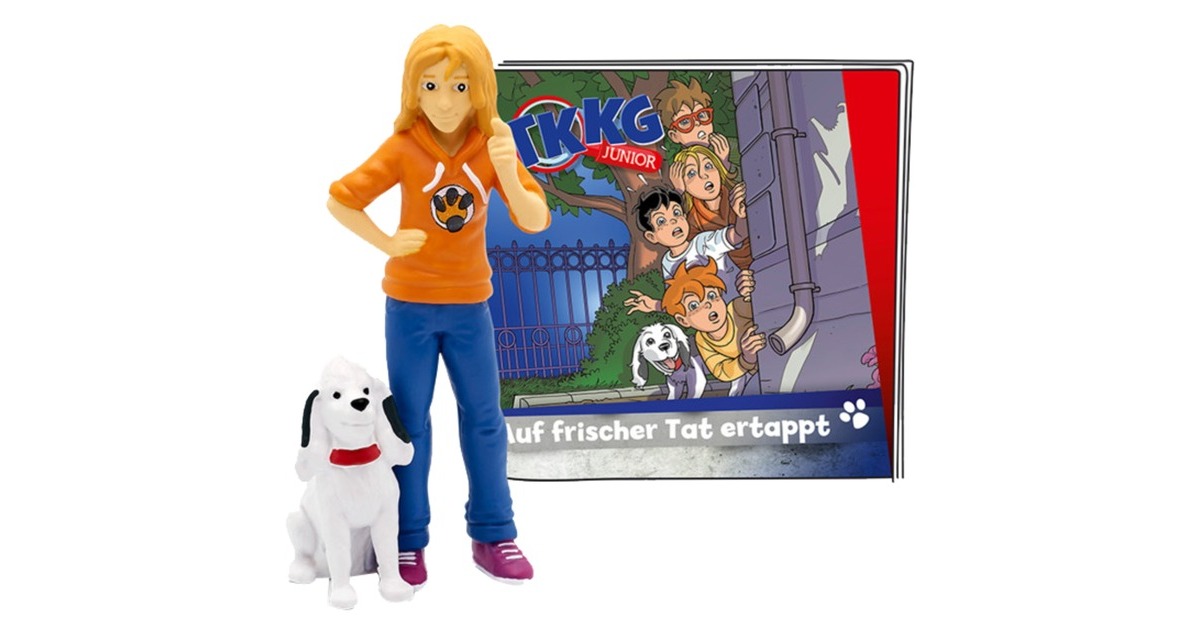 Tonies TKKG Junior - Auf frischer Tat ertappt, Spielfigur(Hörspiel)