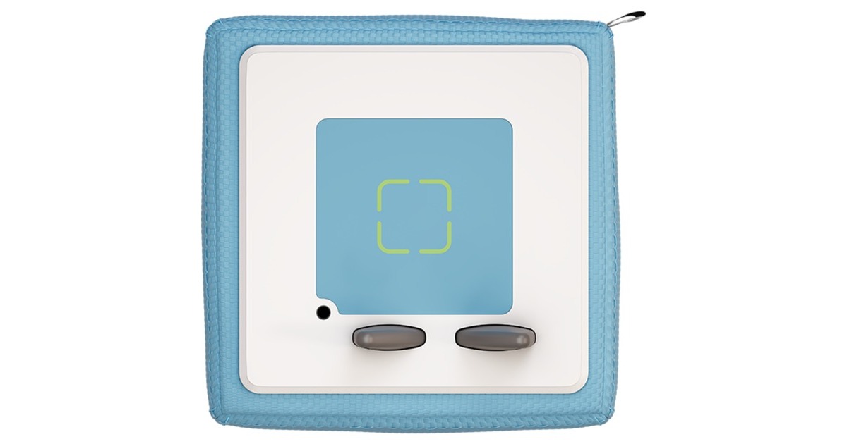 Tonies Toniebox Starterset Blau (Kreativ-Tonie), Lautsprecher(hellblau)