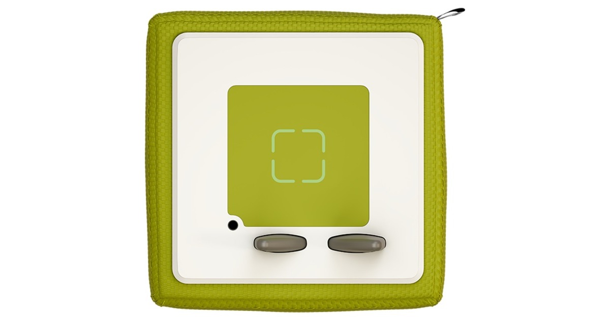 Tonies Toniebox Starterset Grün (Kreativ-Tonie), Lautsprecher(grün)