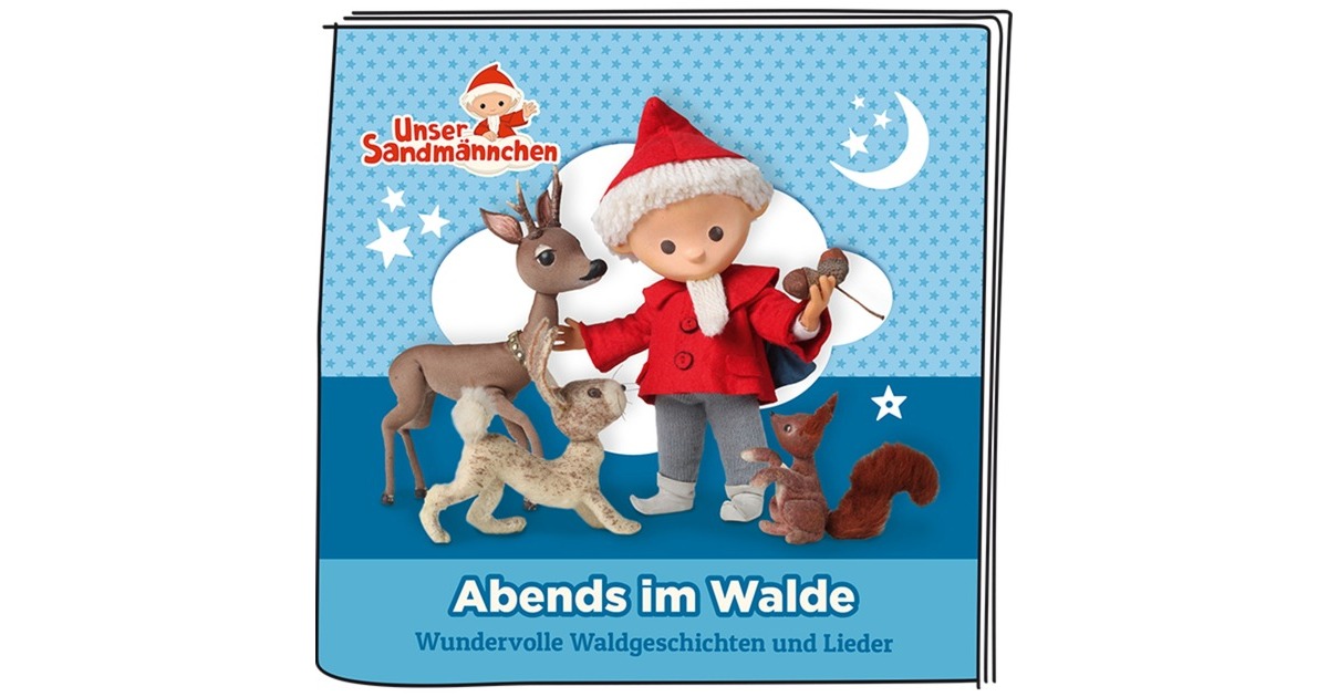 Tonies Unser Sandmännchen - Abends im Walde, Spielfigur(Hörspiel)