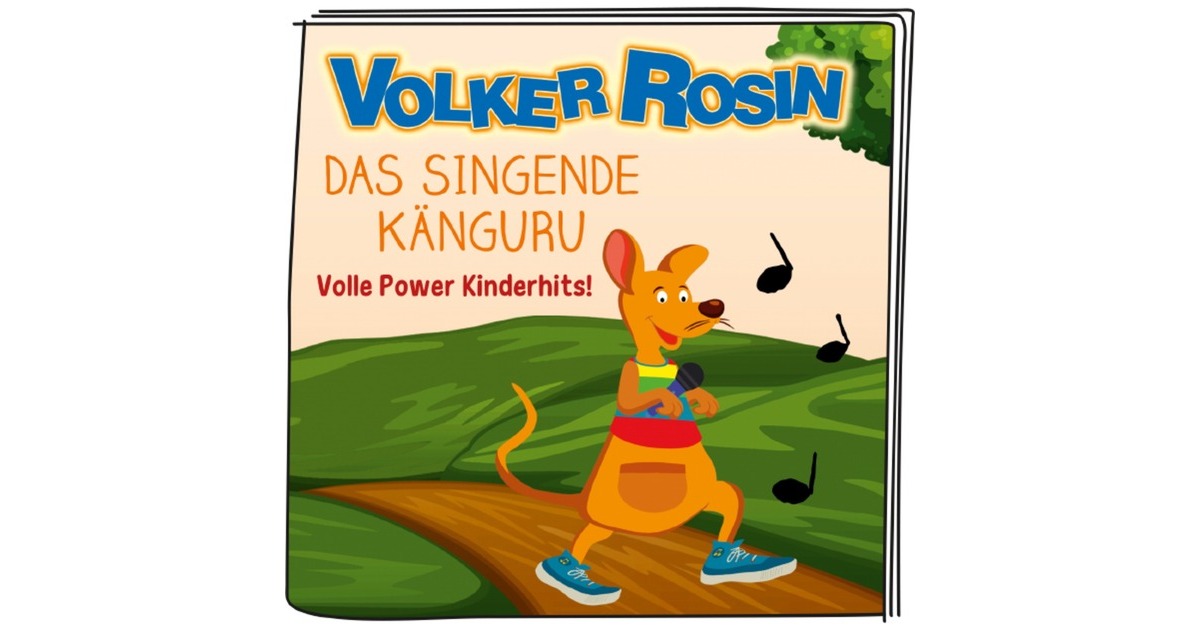 Tonies Volker Rosin - Das singende Känguru, Spielfigur(Kinderlieder)
