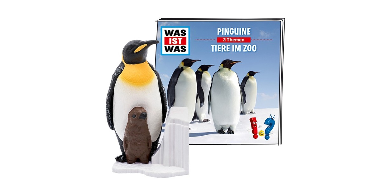 Tonies Was ist Was - Pinguine / Tiere im Zoo, Spielfigur(Hörspiel)