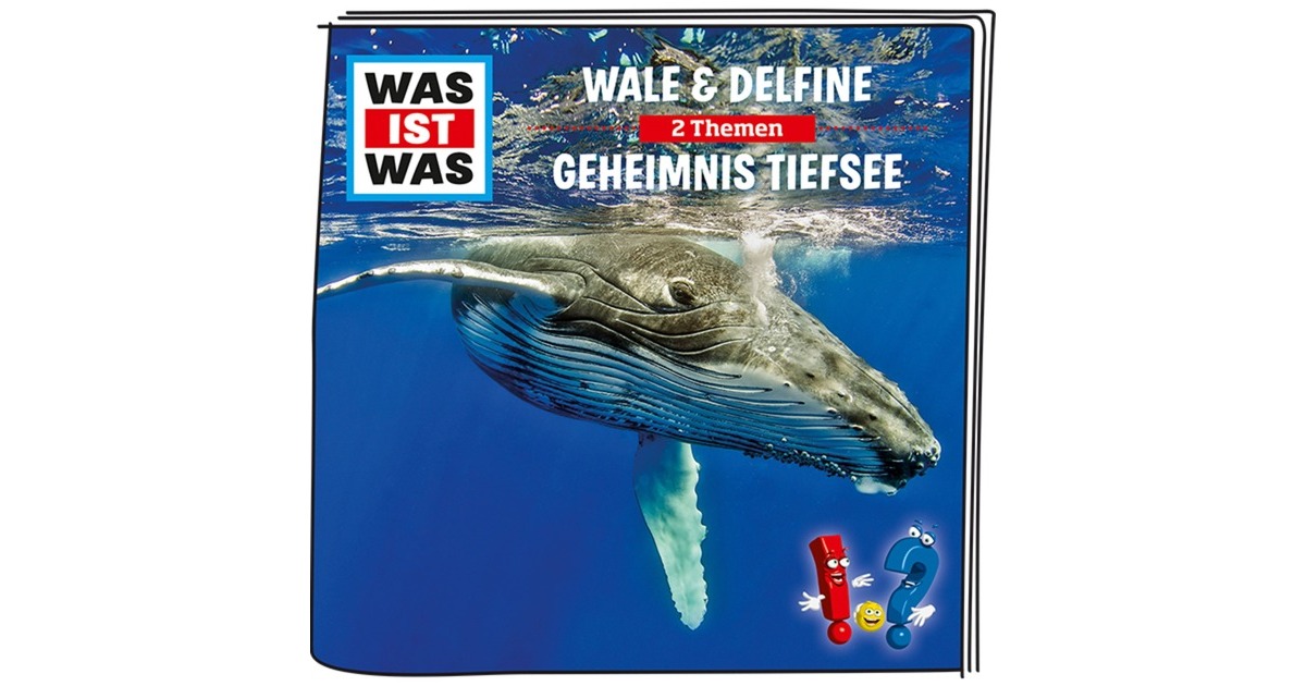 Tonies Was ist Was - Wale & Delfine / Geheimnis der Tiefsee, Spielfigur(Hörspiel)