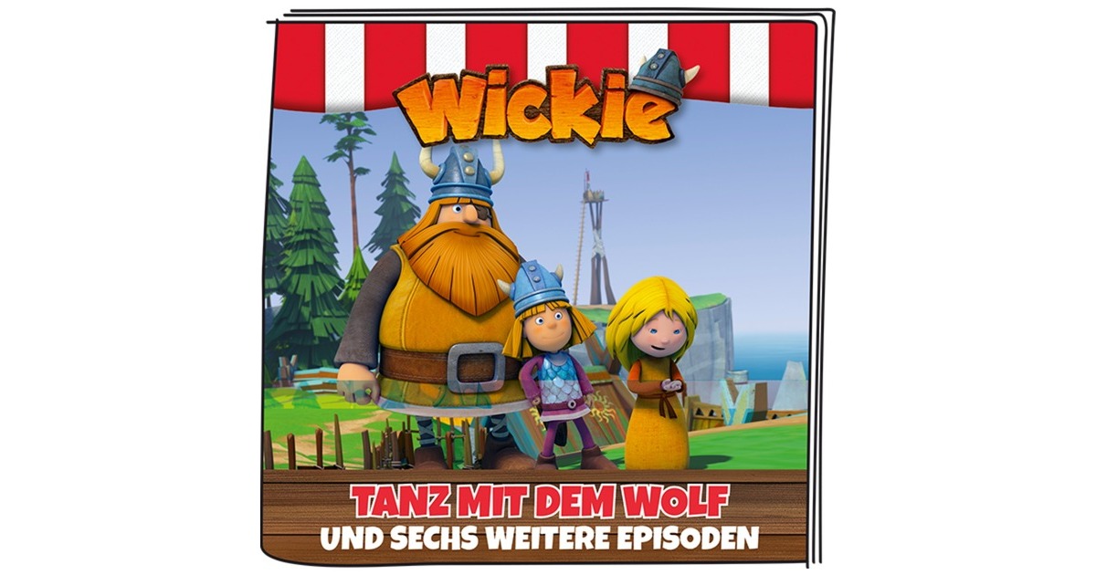 Tonies Wickie - Tanz mit dem Wolf, Spielfigur(Hörspiel)