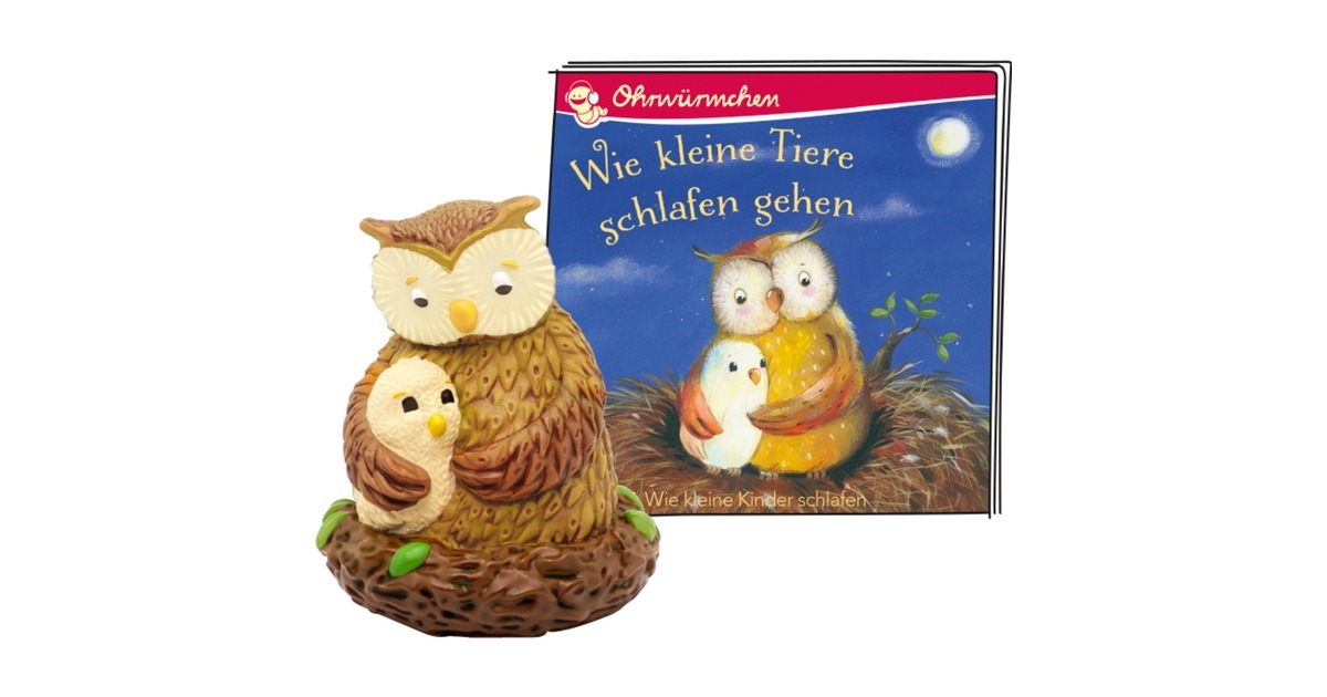 Tonies Wie kleine Tiere schlafen gehen / Wie kleine Kinder schlafen gehen, Spielfigur(Hörspiel mit Liedern)