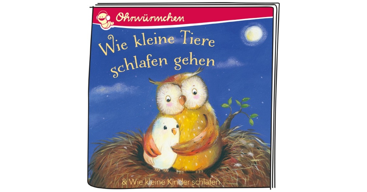 Tonies Wie kleine Tiere schlafen gehen / Wie kleine Kinder schlafen gehen, Spielfigur(Hörspiel mit Liedern)
