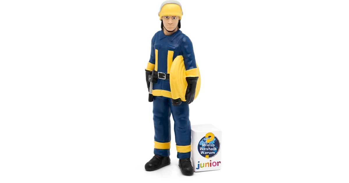 Tonies Wieso? Weshalb? Warum? Junior - Die Feuerwehr, Spielfigur(Hörspiel)