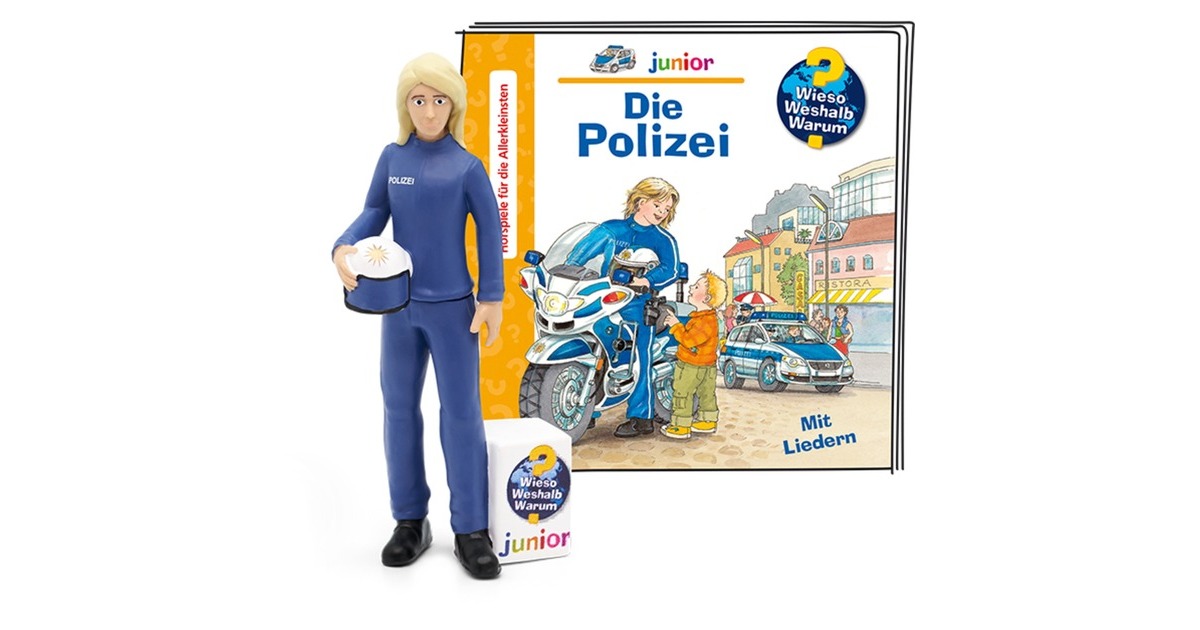 Tonies Wieso? Weshalb? Warum? junior - Die Polizei, Spielfigur(Hörspiel)