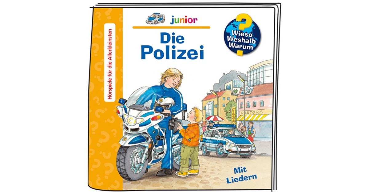 Tonies Wieso? Weshalb? Warum? junior - Die Polizei, Spielfigur(Hörspiel)