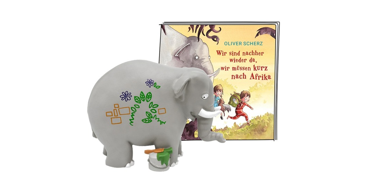 Tonies Wir sind nachher wieder da, wir müssen kurz nach Afrika, Spielfigur(Hörspiel)