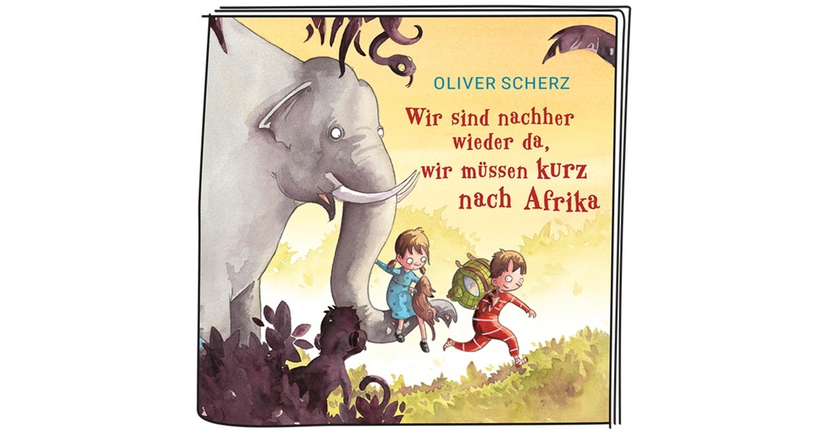 Tonies Wir sind nachher wieder da, wir müssen kurz nach Afrika, Spielfigur(Hörspiel)