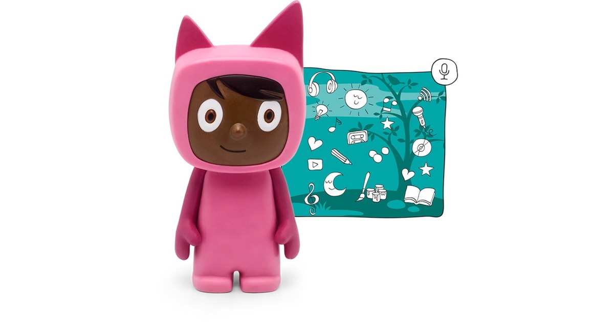 ToniesKreativ-Tonie, Spielfigur(pink/dunkelbraun)