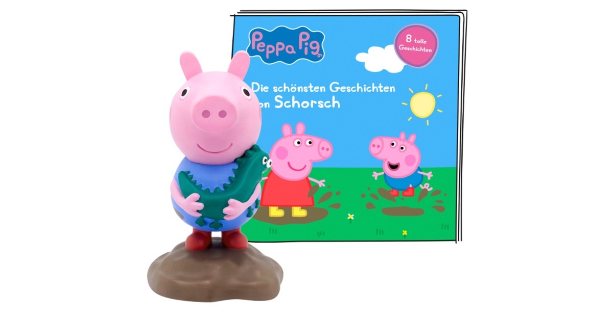 ToniesPeppa Wutz - Die schönsten Geschichten vom Schorsch, Spielfigur(Hörspiel)