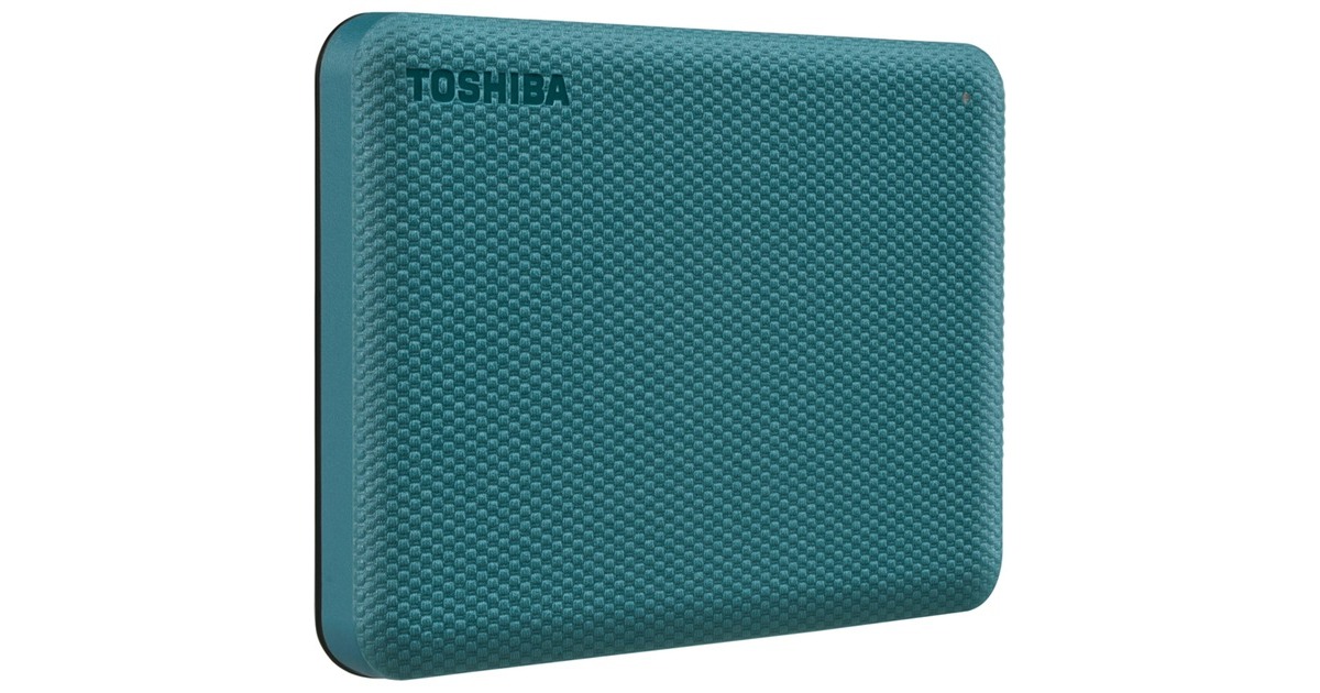 Toshiba Canvio Advance 1 TB, Externe Festplatte(grün, Micro-USB-B 3.2 Gen 1 (5 Gbit/s))