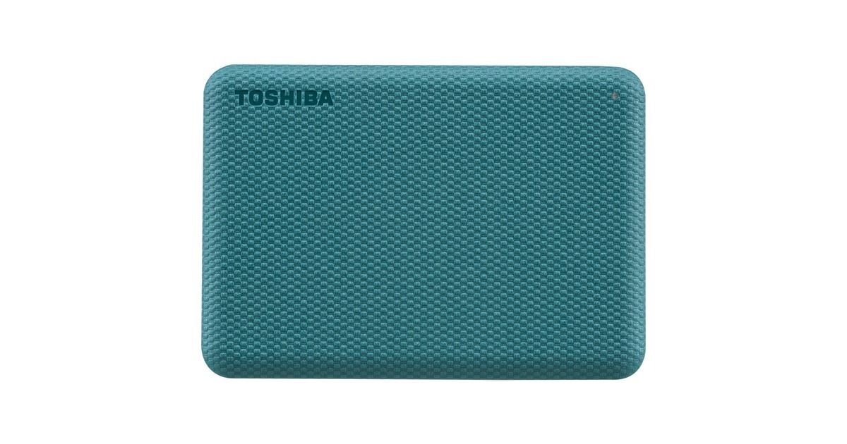 Toshiba Canvio Advance 1 TB, Externe Festplatte(grün, Micro-USB-B 3.2 Gen 1 (5 Gbit/s))