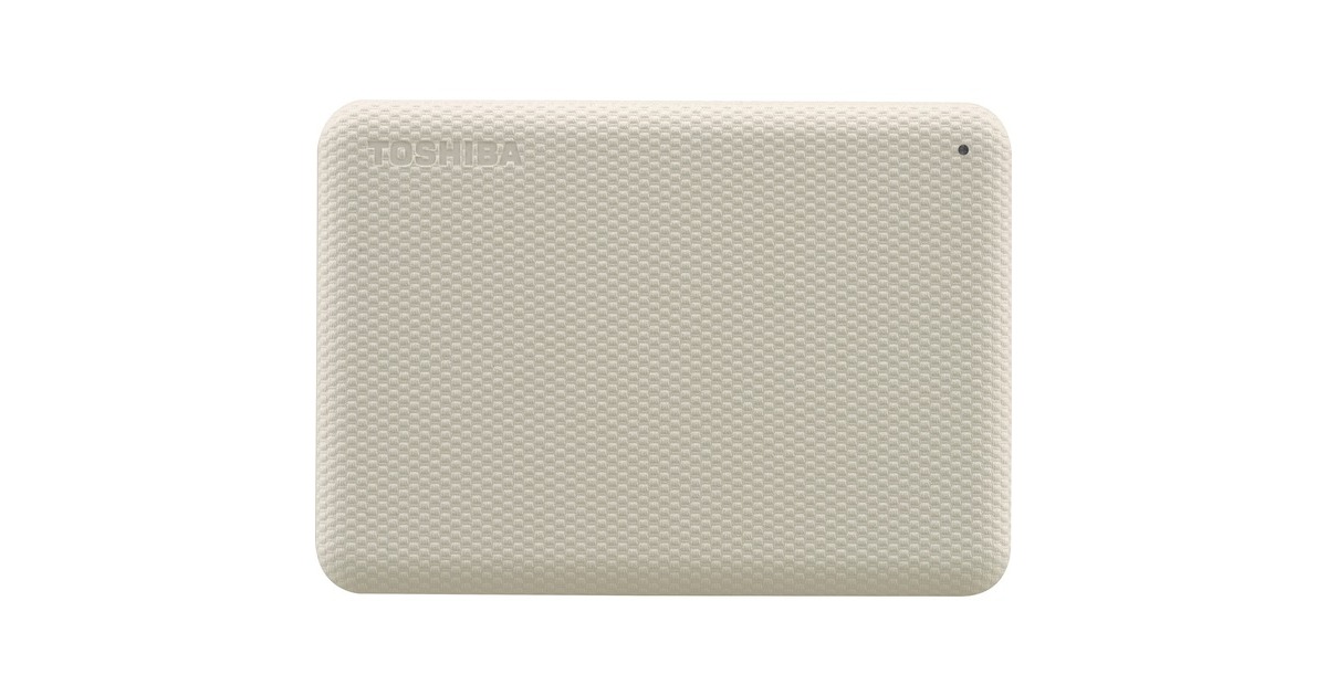 Toshiba Canvio Advance 2 TB, Externe Festplatte(beige, Micro-USB-B 3.2 Gen 1 (5 Gbit/s))