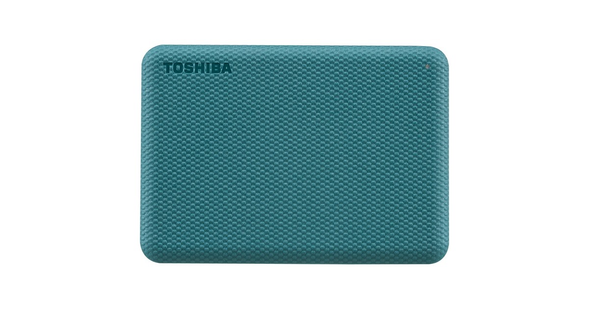 Toshiba Canvio Advance 2 TB, Externe Festplatte(grün, Micro-USB-B 3.2 Gen 1 (5 Gbit/s))
