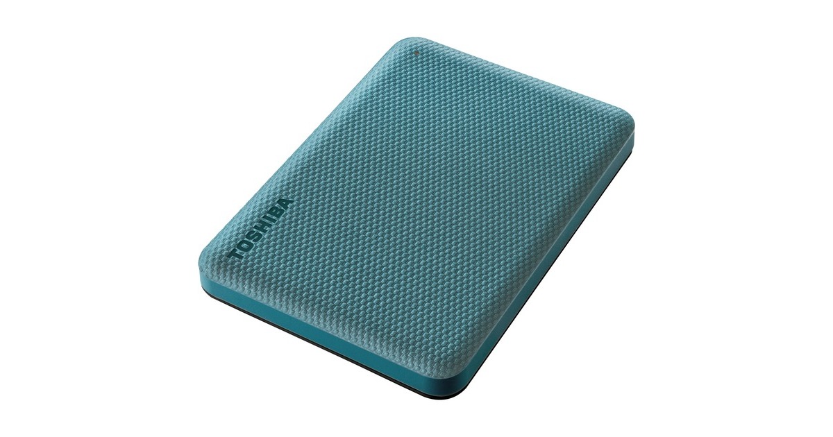 Toshiba Canvio Advance 2 TB, Externe Festplatte(grün, Micro-USB-B 3.2 Gen 1 (5 Gbit/s))