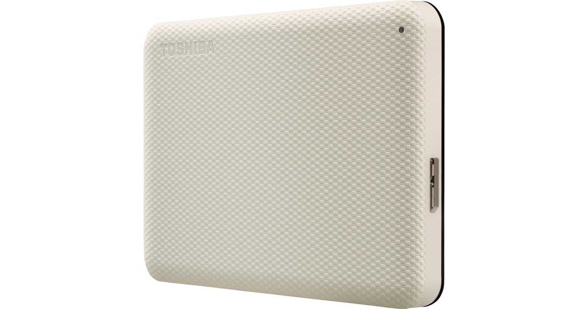 Toshiba Canvio Advance 4 TB, Externe Festplatte(beige, Micro-USB-B 3.2 Gen 1 (5 Gbit/s))